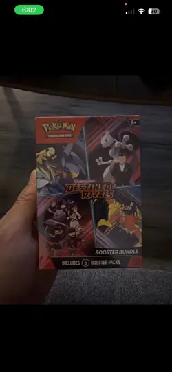 Pokemon Scarlet & Violet Destined Rivals Booster Bundle Box Mewtwo Ho-Oh - Image 1