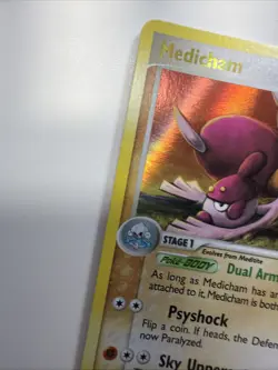 Medicham 25/100 Pokemon Crystal Guardians Reverse Holo NM (a) - Image 5