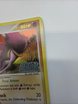 Medicham 25/100 Pokemon Crystal Guardians Reverse Holo NM (b) - Image 5