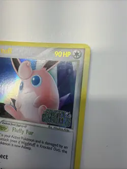 2006 Pokemon Crystal Guardians Stamped Holo 13/100 Wigglytuff Nm - Image 4