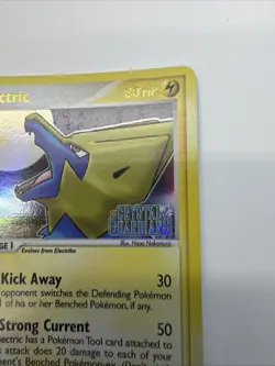 Pokemon TCG Manectric EX Crystal Guardians 8/100 Reverse Holo Holo Rare NM - Image 4