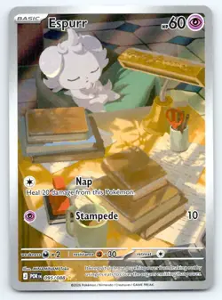 Pokemon Espurr - ME03: Perfect Order POR Holo 095/088 NM - Image 1