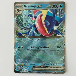 Greninja ex 41/142 Double Rare Stellar Crown Pokemon Near Mint - Image 1