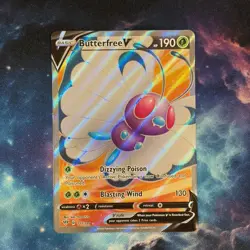 Butterfree V Full Art 177/189 Darkness Ablaze 2020 Ultra Rare Pokemon TCG - NM - Image 1