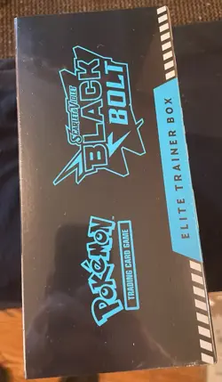 Pokemon TCG Black Bolt Elite Trainer Box - SV Factory Sealed - Image 5