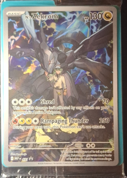 Pokemon Company N's Zekrom 037/MEP Promo Full Art Holo ENG. - Image 1