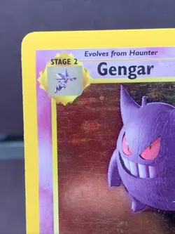 Pokemon TCG 1st Edition Gengar 5/62 Fossil Set Holo Rare VTG WOTC 1999 - Image 2