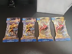 New Sealed Pokemon TCG XY Sleeved Booster - BREAKPOINT x4 - Image 2