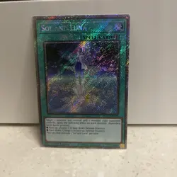Sol And Luna 1st Edition Platinum Secret Rare RA02-EN068 Yu-Gi-Oh! - Image 1