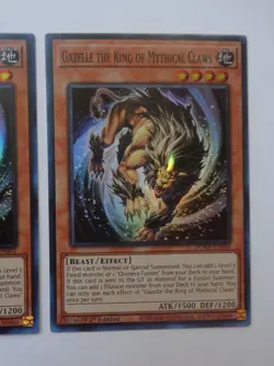 Playset: 3x Gazelle the King of Mythical Claws DUNE-EN003 (Super Rare, 1st, VLP) - Image 5