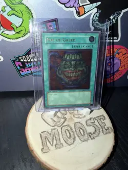 Yugioh Pot Of Greed 1st Edition Ultimate Rare DPKB-EN029 - Image 1
