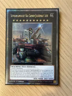 Alt Art RA03-EN041 Superdreadnought Rail Cannon Juggernaut Liebe Quarter Century - Image 1