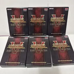 Konami Yu-Gi-Oh! Rarity Collection 1st Edition All-Foil Box lot of 6 IN HAND ✅ - Image 1
