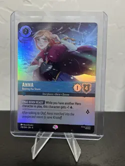 DISNEY LORCANA ANNA BRAVING THE STORM EPIC FOIL 218/204 - Image 1