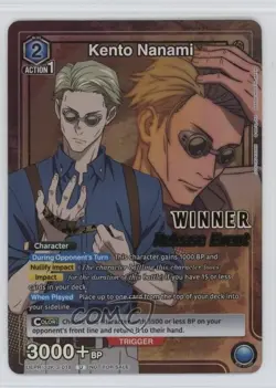2023 Union Arena TCG - Promos UEPR U (Winner Stamp) Kento Nanami #JJK-3-018 - Image 1