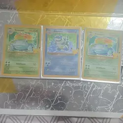 Pokemon Venusaur & Blastoise Celebrations Holo Promo Card Lot - Image 1