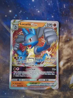 Lucario VSTAR SWSH214 SWSH: Sword & Shield Promo Cards Holo - Image 1