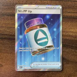 Pokemon TCG N's PP Up 262/217 Full Art Trainer Card - Ascended Heroes - NM/M - Image 1