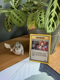 Rocket's Sneak Attack 72/82 Non Holo Rare Trainer Pokemon Card LP ✨ - Image 1