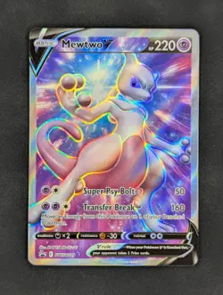 Mewtwo V SWSH229 Pokemon TCG Promo SWSH: Sword & Shield Promo Cards Near Mint - Image 1