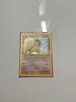SWIRL Typhlosion 17/111 - Neo Genesis Unlimited Holo - Pokemon Card NM/LP - Image 1