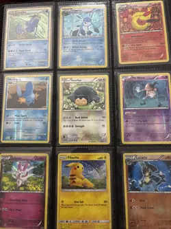 Pokemon TCG Collection Binder Rare Cards Holos Reverse Holos - Image 2