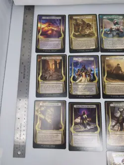 MTG Magic 20 Cards Scheme Card Archenemy Nicol Bolas OVERSIZE Complete Set - Image 3