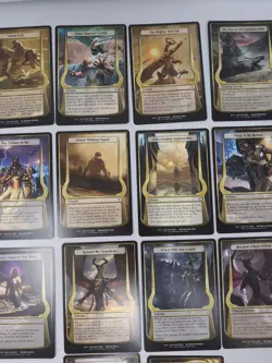 MTG Magic 20 Cards Scheme Card Archenemy Nicol Bolas OVERSIZE Complete Set - Image 4