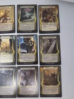 MTG Magic 20 Cards Scheme Card Archenemy Nicol Bolas OVERSIZE Complete Set - Image 5