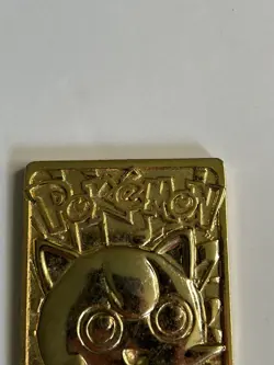 Jigglypuff Pokemon 23K Gold Plated Trading Card 1999 Burger King w/ COA - Image 5