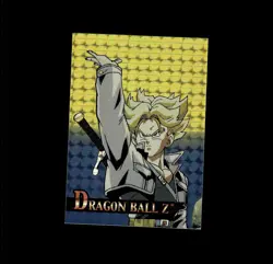 Dragon Ball z TRUNK FOIL RARE VINTAGE p-08 promo 2001 card - Image 1