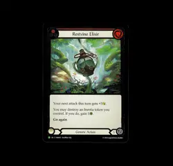 Flesh and Blood promo card Restvine Elixir Cold FOIL - Image 1
