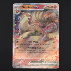 Pokemon TCG Card Ninetales ex 038/165 Scarlet & Violet 151 Double Rare - NM - Image 1