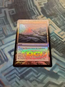 MTG Foil Thawing Glaciers EX/LP+ Judge Promos - Image 2