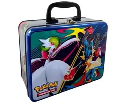 Pokemon 2025 Fall Mega Collector Chest Tin Box - 6 Packs & 3 Foil Cards New Seal - Image 1