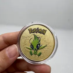 8PCS Gold For Kid Pikachuu Pokemon Commemorative Coin Collective Anime Medal - Image 4