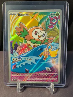 Pokemon TCG First Partner Illustration Collection Series 1 Gen 7 Alola Starters - Image 2