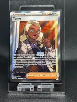 Tyme 143/131 - Pokemon TCG Prismatic Evolutions Ultra Rare - NM/M - Image 1