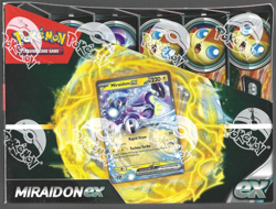 POKEMON TCG BATTLE DECK MIRAIDON EX / VICTINI EX DISPLAY BOX WITH 6 DECKS SEALED - Image 1