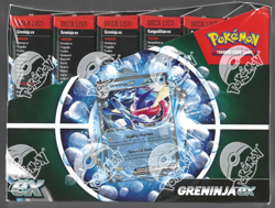 POKEMON TCG BATTLE DECK KANGASKHAN EX / GENINJA EX DISPLAY BOX 6 DECKS SEALED - Image 2