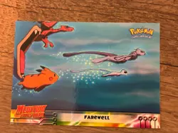 NM Farewell 39 Topps Mewtwo Strikes Back Pokemon - Image 1