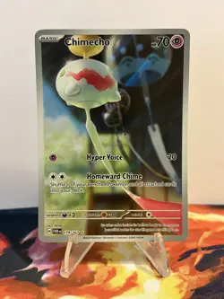 Pokemon TCG Chimecho 179/167 Sv06: Twilight Masquerade Holo - Image 1