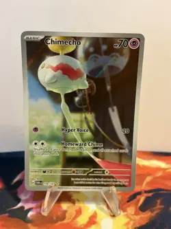 Pokemon TCG Chimecho 179/167 Sv06: Twilight Masquerade Holo - Image 2