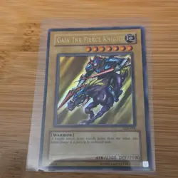 Yu-Gi-Oh! Gaia The Fierce Knight LOB-006 Ultra Rare Unlimited Blue Eyes - Image 1