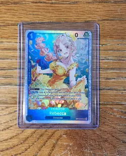 Rebecca OP15-053 [SR] Adventure On Kami's Island One Piece TCG English NM - Image 1