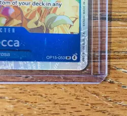 Rebecca OP15-053 [SR] Adventure On Kami's Island One Piece TCG English NM - Image 3