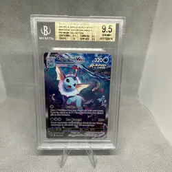 Pokemon Sward and Shield promo Vaporeon VMAX #SWSH182 BGS 9.5 - Image 1