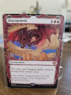 Dracogenesis Showcase M MTG Tarkir: Dragonstorm Card, M/Nm, English Edition - Image 1