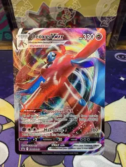 Deoxys VMAX SWSH267 Sword & Shield Promo Holo Pokemon TCG Card NM - Image 1