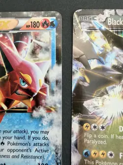 Pokemon TCG Card Lot - Volcanion EX 26/114 & Black Kyurem EX 101/149 LP-MP - Image 4